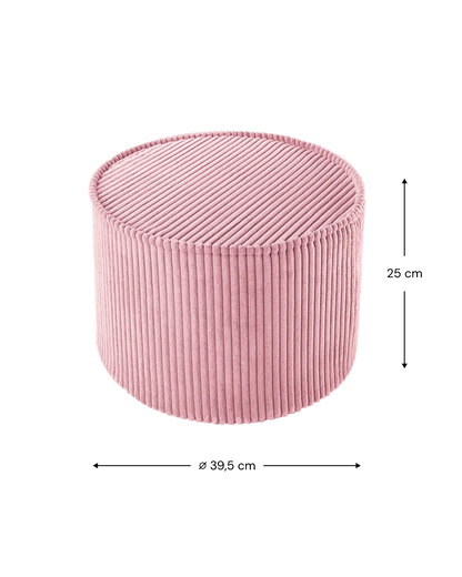 WIGIWAMA apvalus pufas Pink Mousse