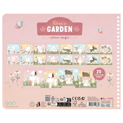 Little Dutch spalvinimo knygelė ROSA IR DRAUGAI