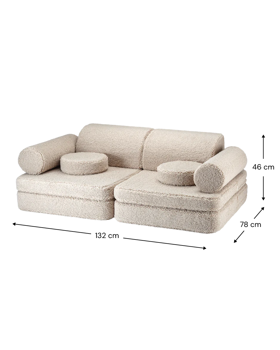 WIGIWAMA vaikiška sofa Biscuit Settee