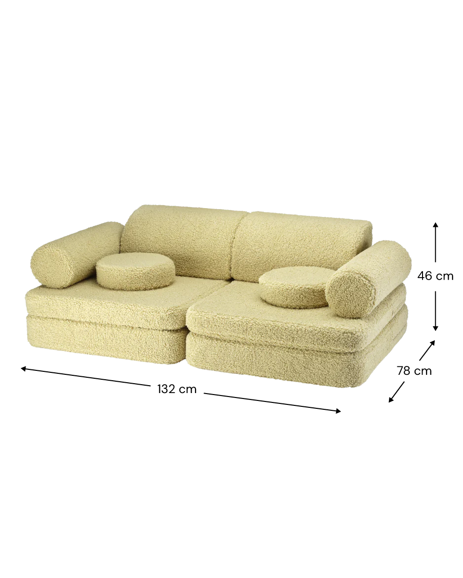 WIGIWAMA vaikiška sofa Matcha Settee