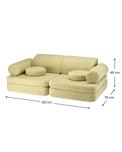 WIGIWAMA vaikiška sofa Matcha Settee