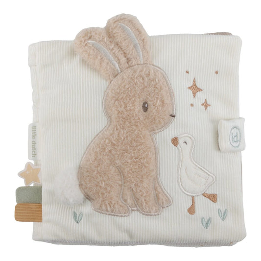 Little Dutch minkšta žaidimų knyga NEWBORN NATURALS