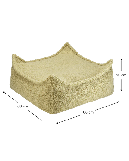 WIGIWAMA kvadratinis pufas Matcha