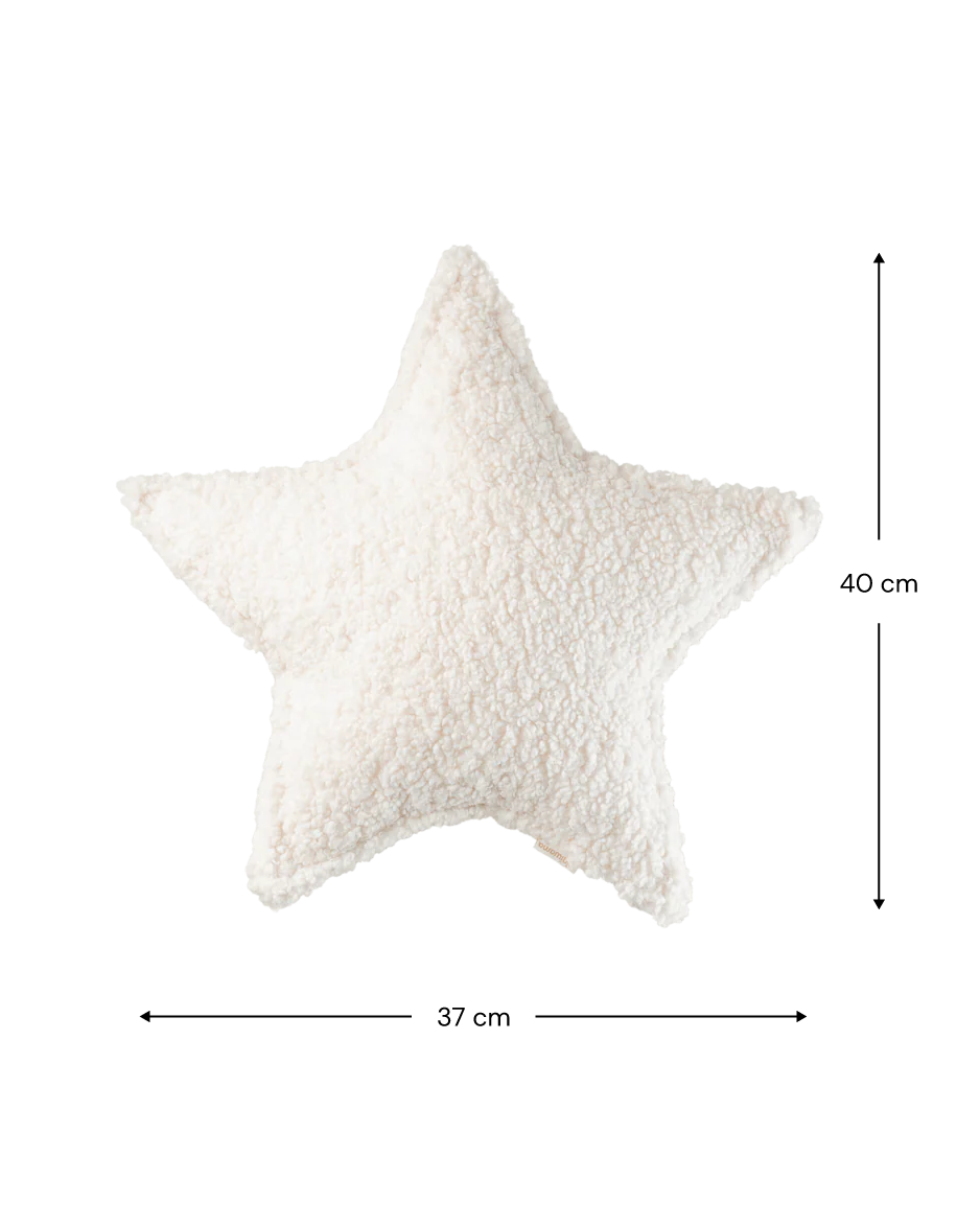 WIGIWAMA pagalvėlė Cream White Star