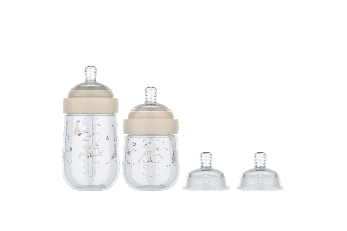 Little Dutch kūdikių buteliukų rinkinys LITTLE GOOSE, 165 ml + 240 ml