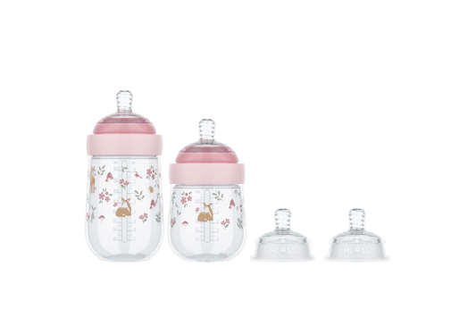Little Dutch kūdikių buteliukų rinkinys FOREST FRIENDS, 165 ml + 240 ml