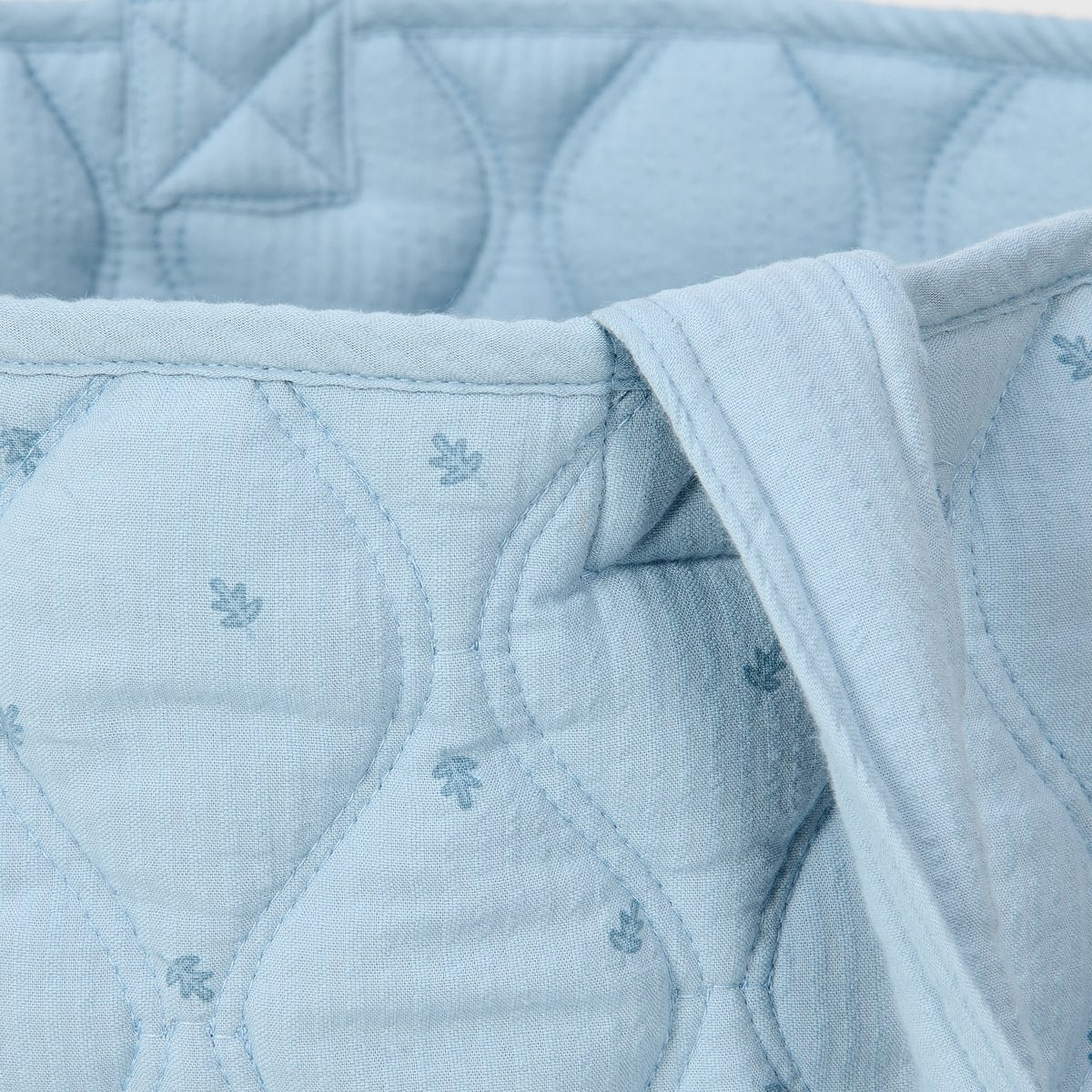 Little Dutch dygsniuotas daiktų laikymo krepšys didelis ,PURE mėlyna