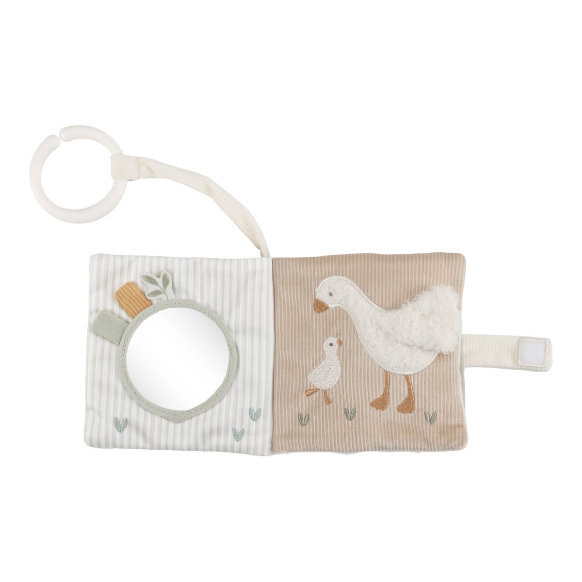 Little Dutch minkšta žaidimų knygelė NATURALS NEWBORNS