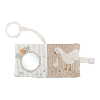 Little Dutch minkšta žaidimų knygelė NATURALS NEWBORNS