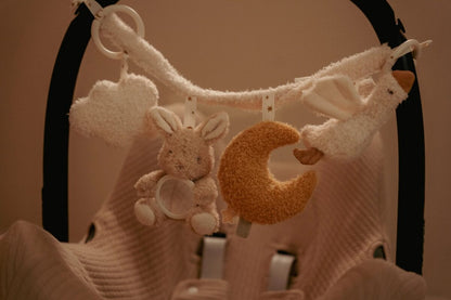Little Dutch žaislų grandinėlė vežimėliui NEWBORN NATURALS