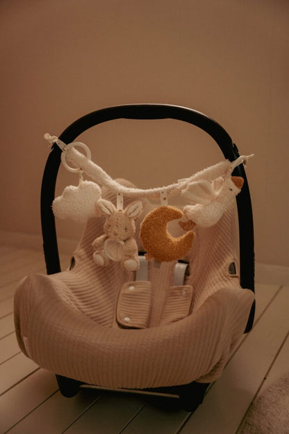 Little Dutch žaislų grandinėlė vežimėliui NEWBORN NATURALS