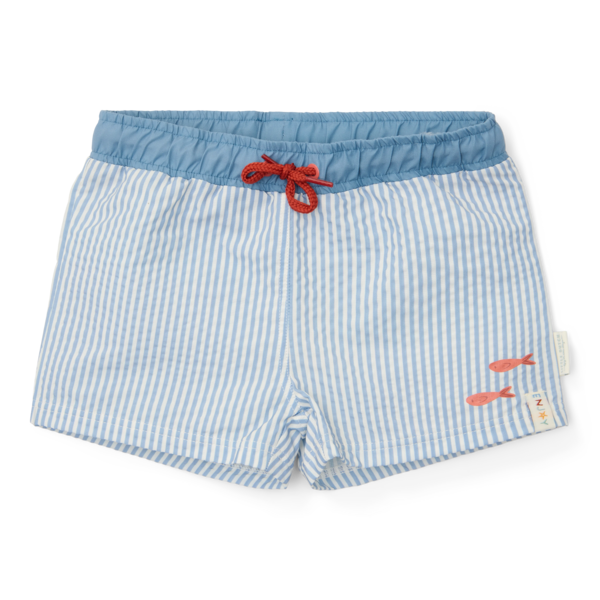 Little Dutch maudymosi šortai OCEAN SEA LIFE BLUE