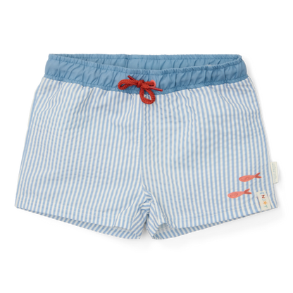 Little Dutch maudymosi šortai OCEAN SEA LIFE BLUE