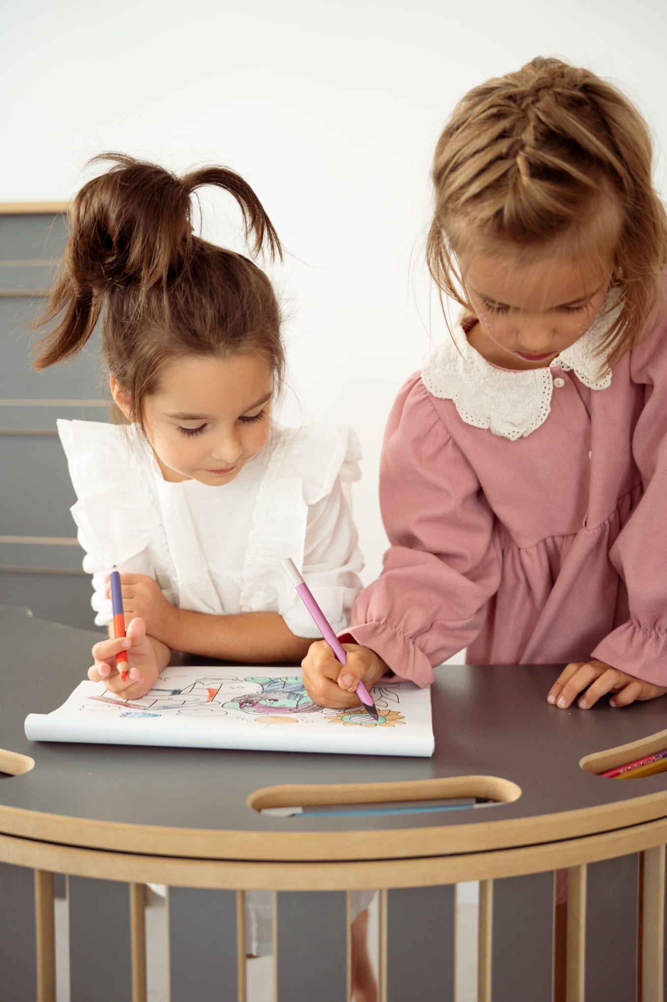 3in1 Montessori supynių su rankenomis, čiuožyklos ir laipiojimo sienos rinkinys LADDER BIG GREY