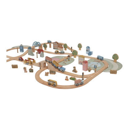 Little Dutch traukinio trasos rinkinys XL