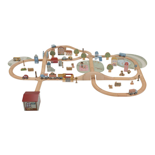 Little Dutch traukinio trasos rinkinys XL