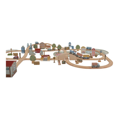Little Dutch traukinio trasos rinkinys XL