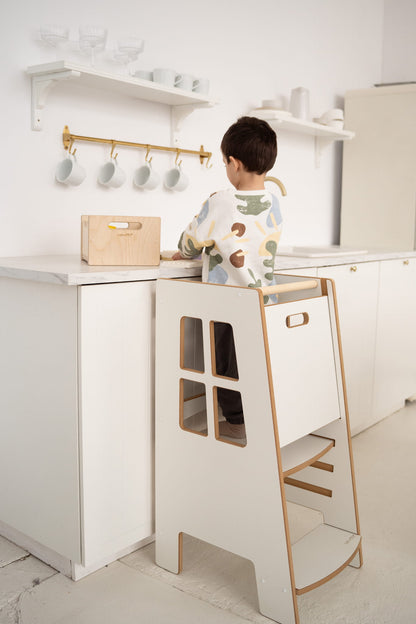 Montessori bokštelis EXTRA SAFE