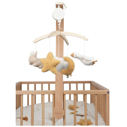 Little Dutch medinė muzikinė karuselė NEWBORN NATURALS