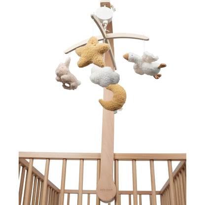 Little Dutch medinė muzikinė karuselė NEWBORN NATURALS